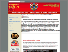 Tablet Screenshot of netellerfire.org